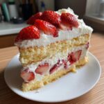 Erdbeer Sahnekuchen Kuchen