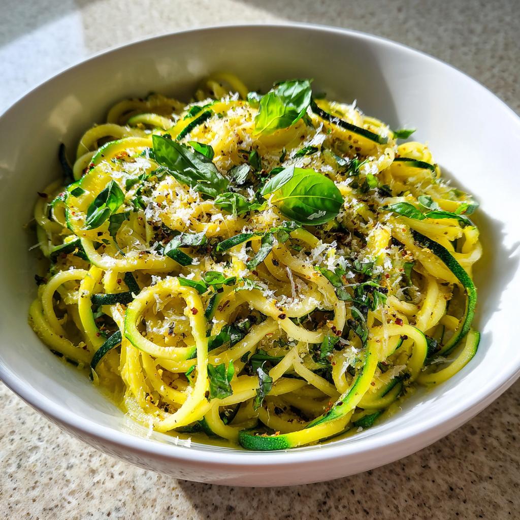 15-Minuten Zucchini Pasta: Lecker, gesund & einfach