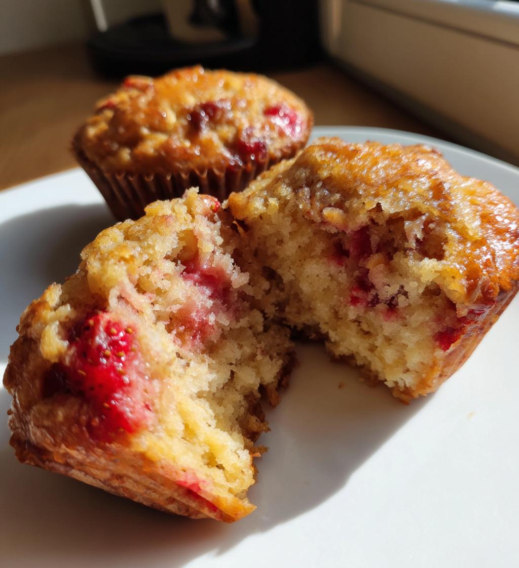 25-minütige Erdbeermuffins zum Verlieben – einfaches Familienrezept