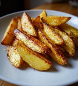 Gebackene Kartoffeln aus der Heißluftfritteuse