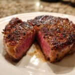 Gefrorenes Steak in der Heißluftfritteuse