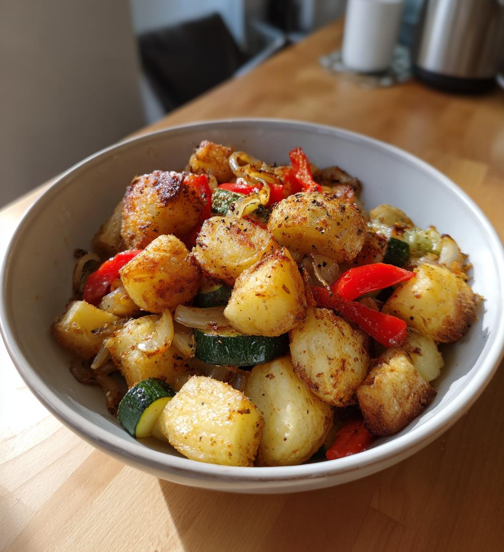 Gesunde Kartoffelpfanne in 30 Minuten - einfach & lecker