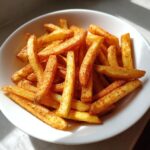 Hausgemachte Pommes aus der Heißluftfritteuse