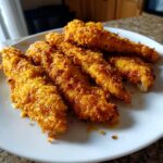 Knusprige Chicken Tenders aus der Heißluftfritteuse - Schnell & Lecker!