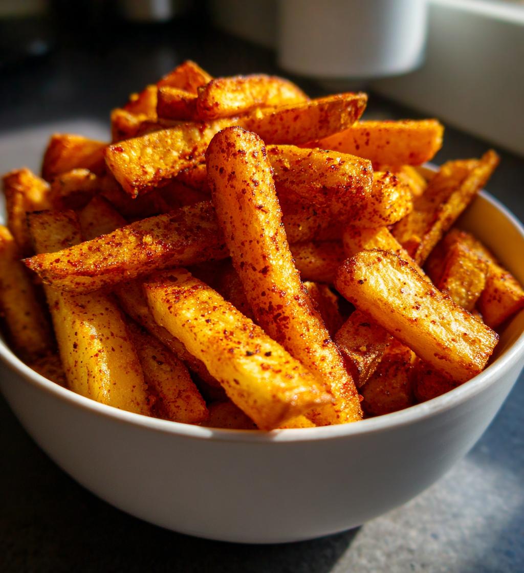Knusprige Pommes im Airfryer – besser als Fast Food!