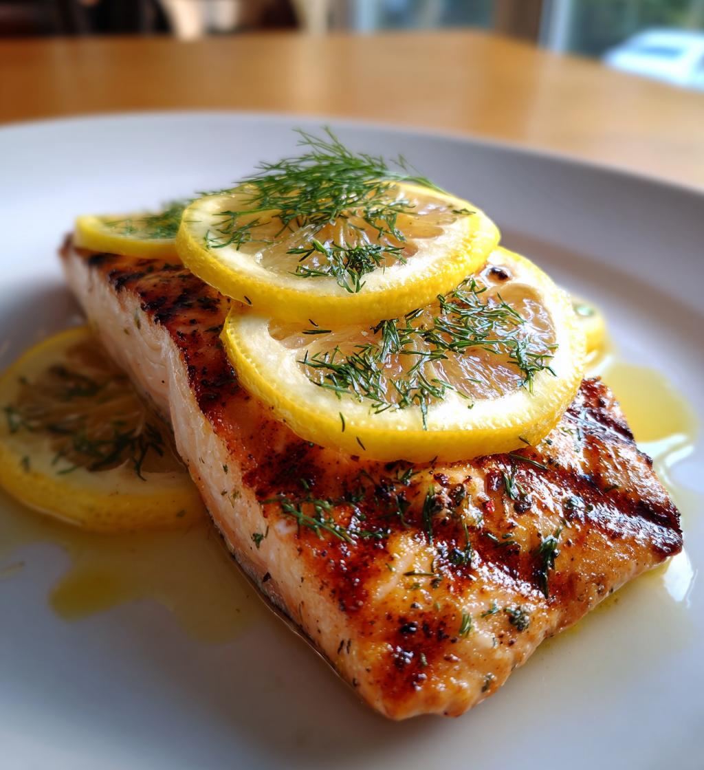 20-Minuten Rezept: Leckerer gegrillter Lachs mit Zitrone