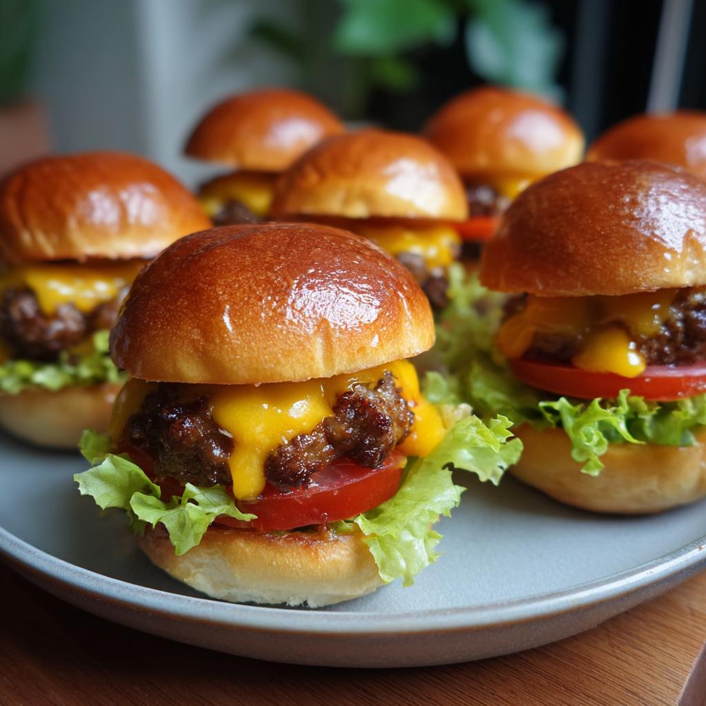 25-minütiges Mini Burger Rezept – unwiderstehlich lecker!