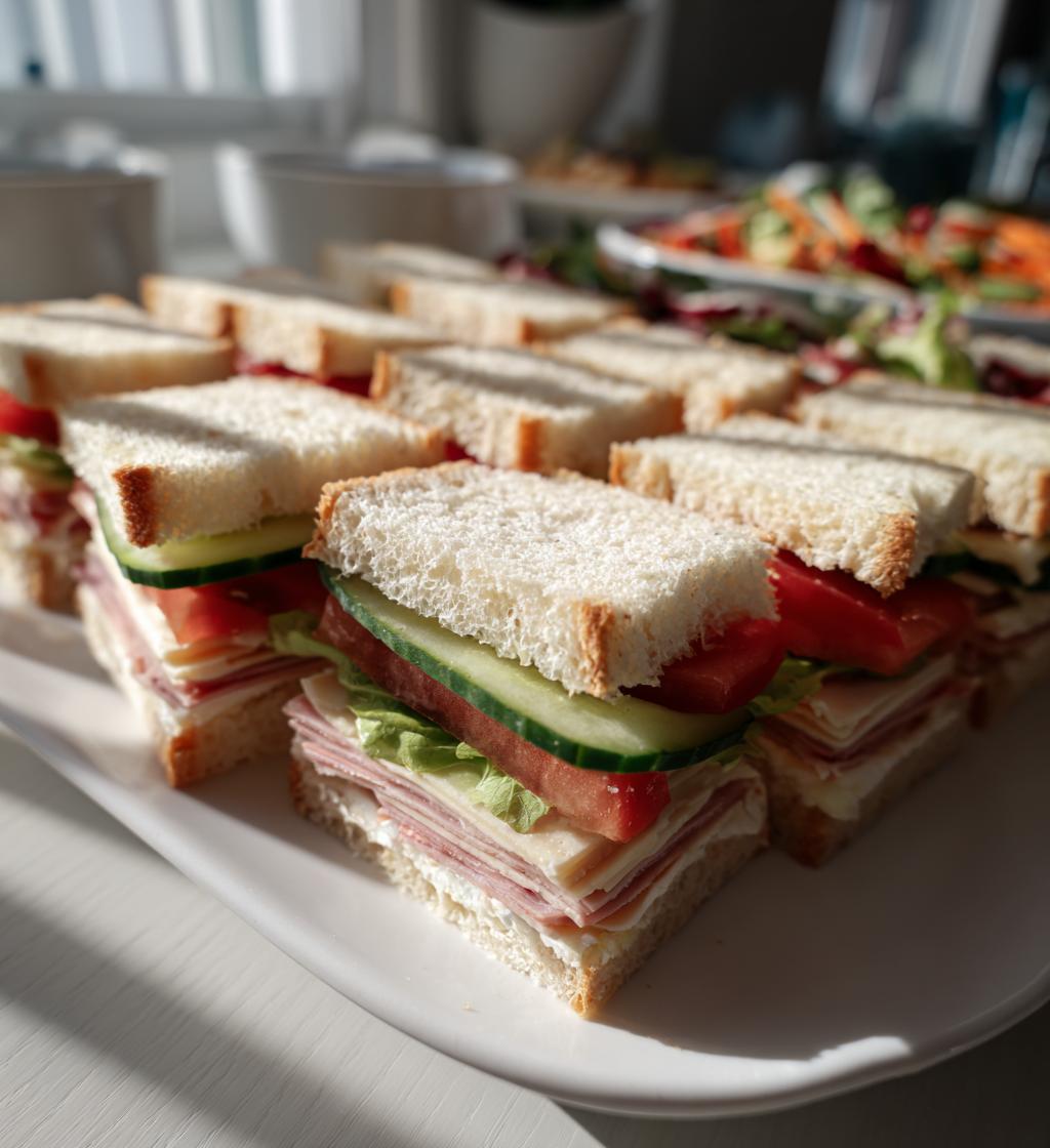 Mini Sandwiches: Perfekter Party-Snack in nur 15 Minuten
