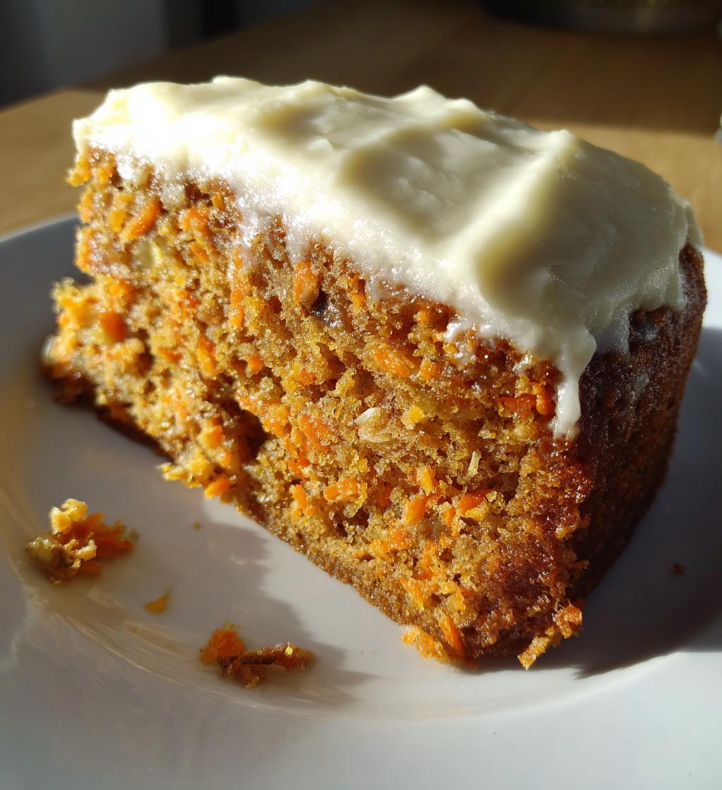 Saftiger Karottenkuchen mit Frischkäse-Frosting – Einfach unwiderstehlich!
