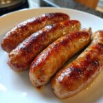 Würstchen aus der Heißluftfritteuse