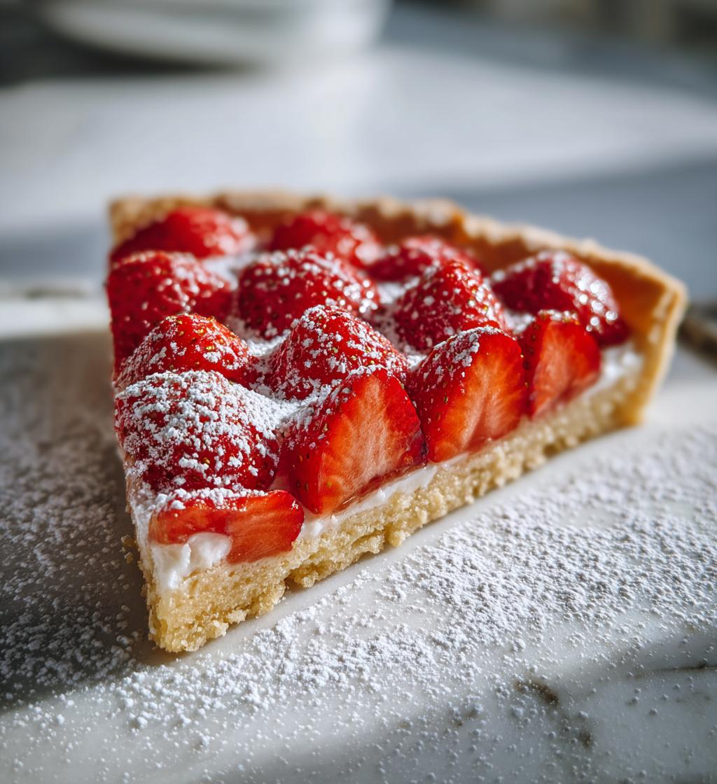 Perfekter Erdbeerkuchen mit Mürbeteig in 15 Minuten backen