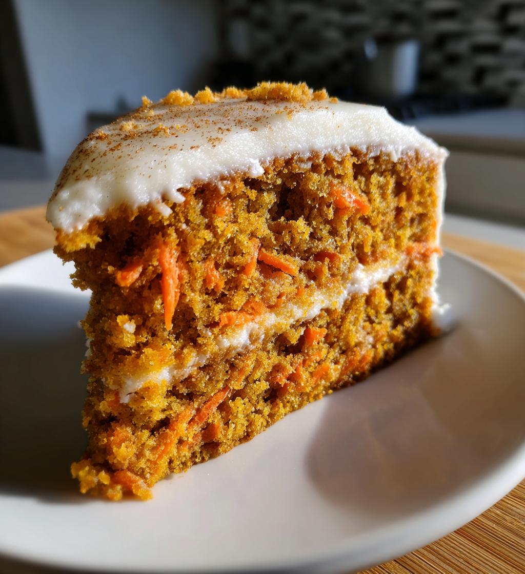 Saftiger Low-Carb-Karottenkuchen mit nur 8g Kohlenhydraten