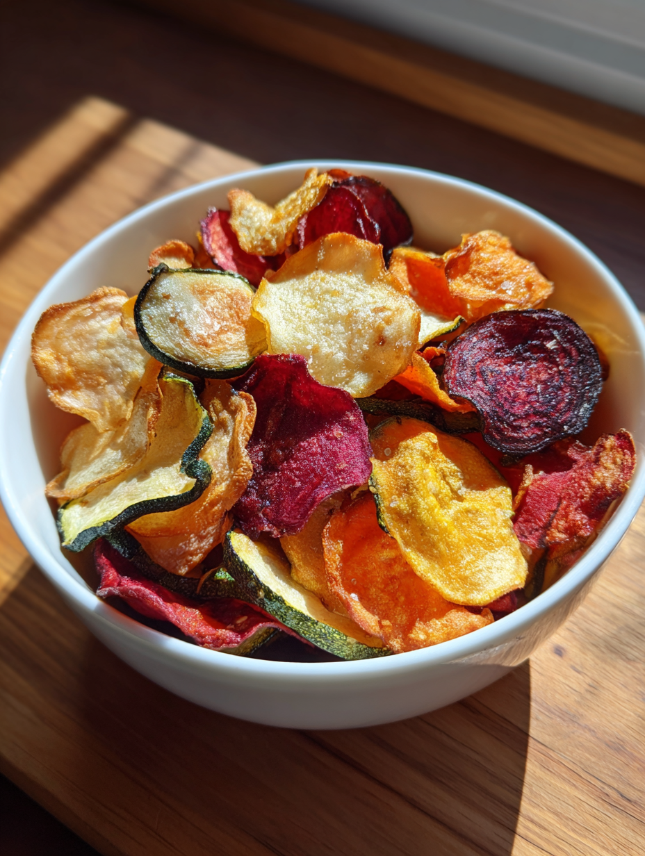 Gesunde Airfryer Gemüsechips: Einfaches Rezept für gesunde airfryer rezepte