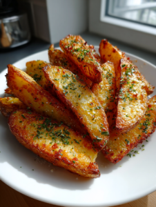 Köstliche Airfryer-Kartoffelspalten: Einfaches Rezept Airfryer — rezept airfryer