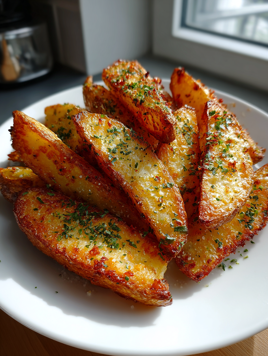 Köstliche Airfryer-Kartoffelspalten: Einfaches Rezept Airfryer — rezept airfryer