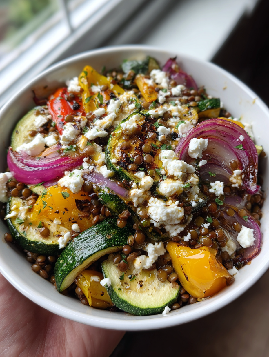 Linsensalat mit Feta und Granatapfel: Einfache linsen rezepte salat