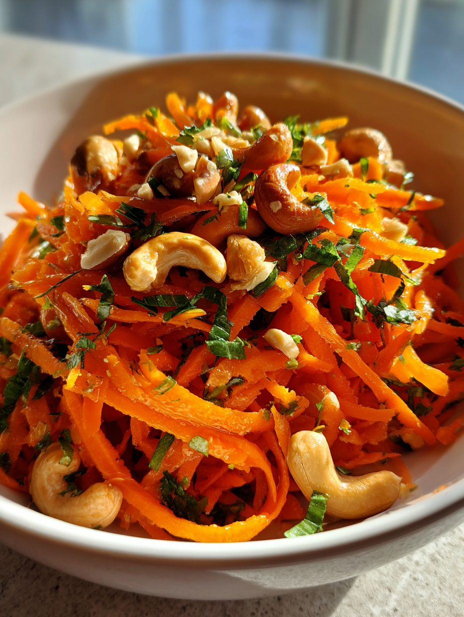 Möhren-Cashew-Salat mit Honig-Dressing: Beste möhren salat rezepte