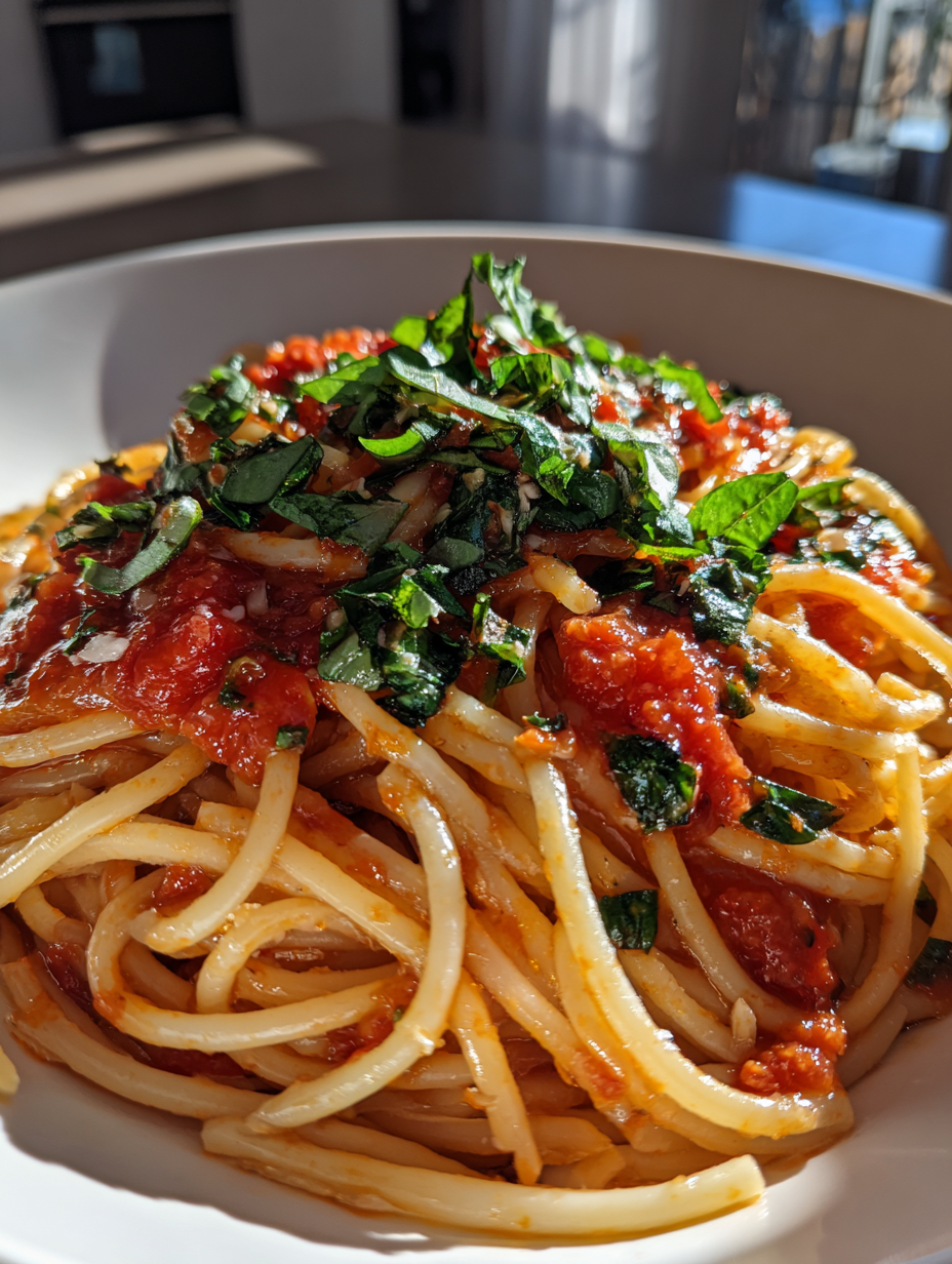 Einfache und schnelle Pasta mit Tomatensauce: Einfache und schnelle Rezepte — einfache und schnelle rezepte