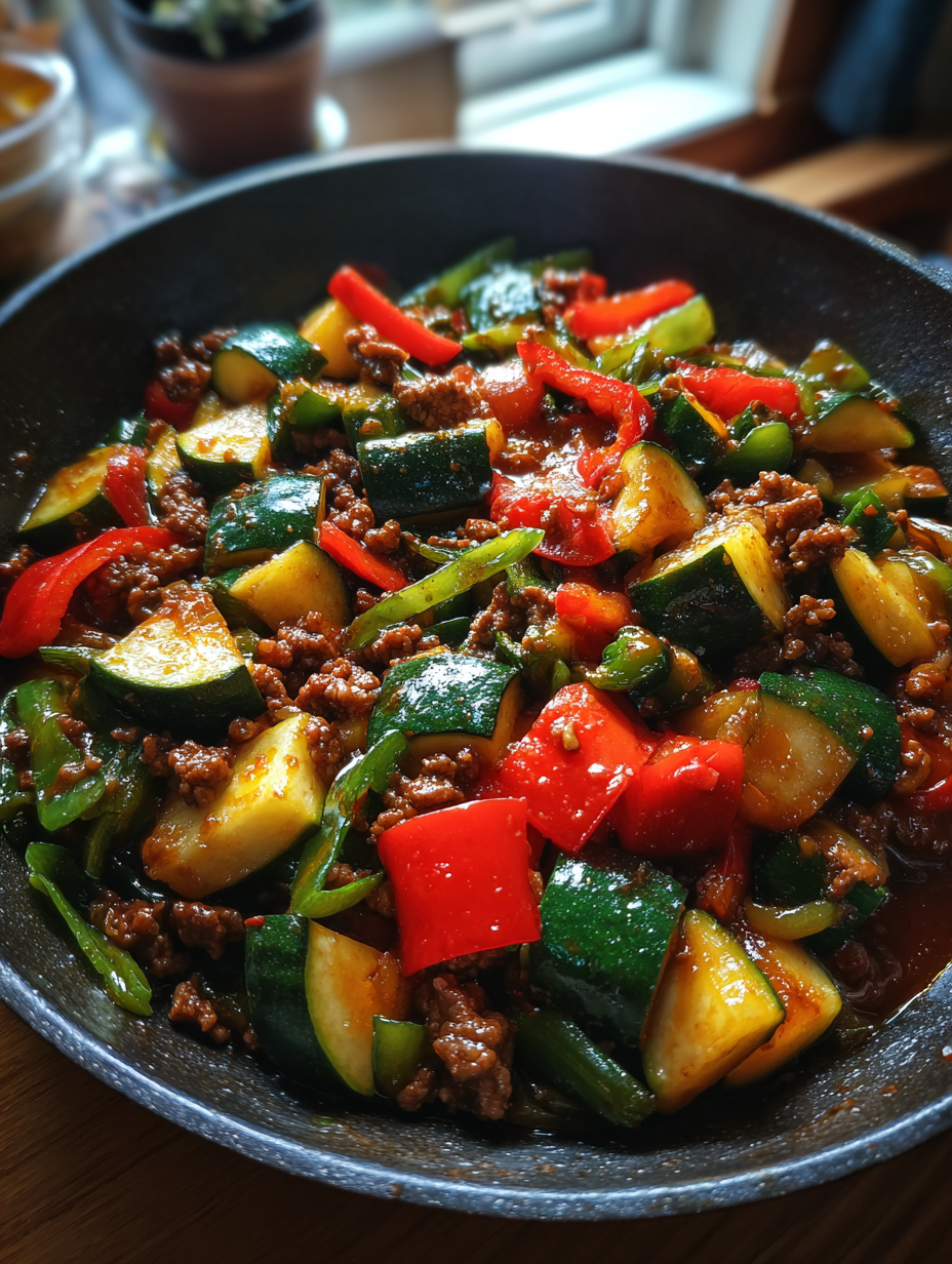 Schnelle Hackfleischpfanne mit Gemüse: Einfache schnelle Hackfleisch Rezepte — schnelle hackfleisch rezepte
