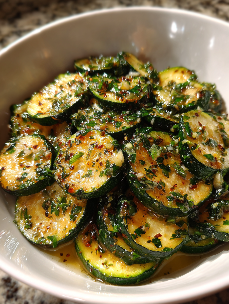 Zucchini-Pfanne mit Knoblauch und Kräutern: Zucchini Rezepte Pfanne — zucchini rezepte pfanne