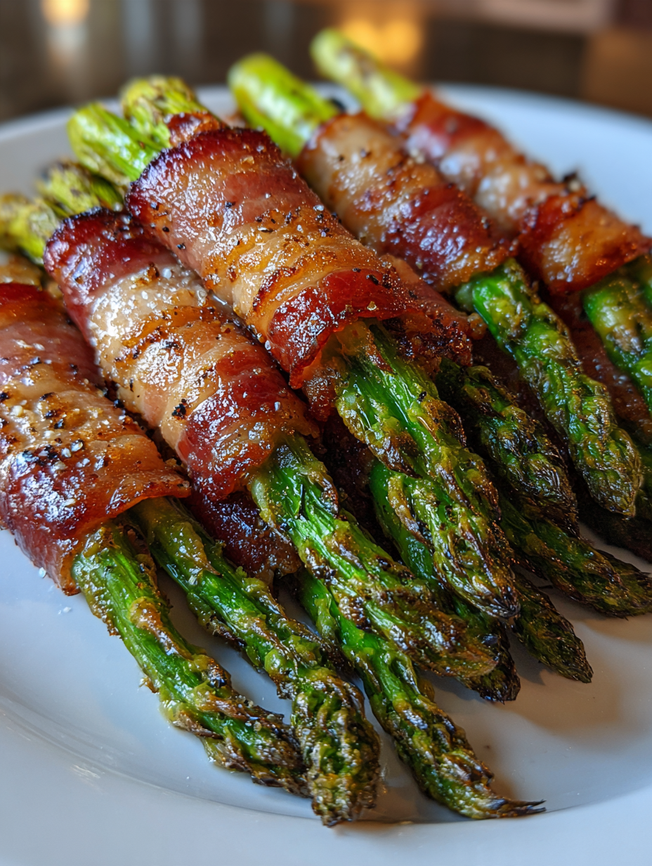 Airfryer Baconummantelter Spargel: Ein einfaches, köstliches Rezept