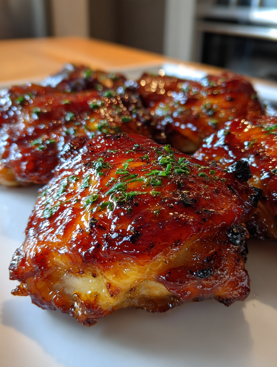 Airfryer BBQ Hähnchenschenkel: Einfaches und köstliches Rezept