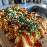 Airfryer Buffalo Hähnchen-Taquitos: Ein einfaches, würziges Vergnügen
