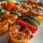 Airfryer Cajun Garnelenspieße: Einfaches Rezept für würzige Grillschmecker