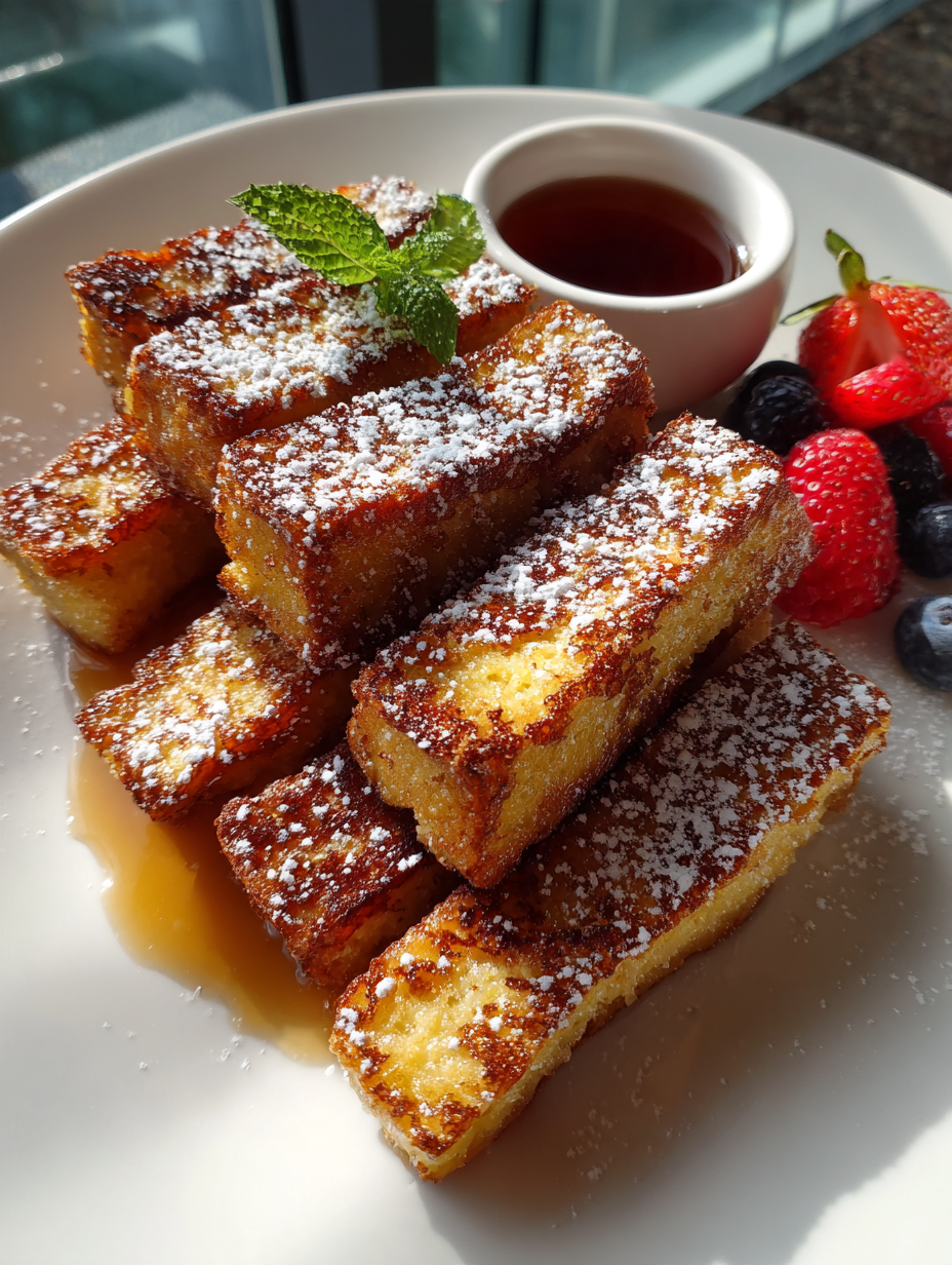 Airfryer French Toast Sticks: Einfach und köstlich zubereitet