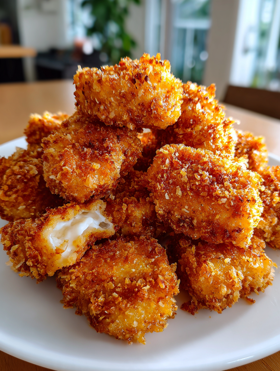Airfryer Hähnchen Nuggets – Kinderfreundlich: Einfach und knusprig genießen