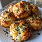Airfryer Käse-Knoblauch-Knoten: Einfach unwiderstehlich und lecker