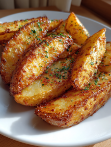 Airfryer Kartoffel-Wedges – Extra Würzig: Einfach und lecker zubereitet