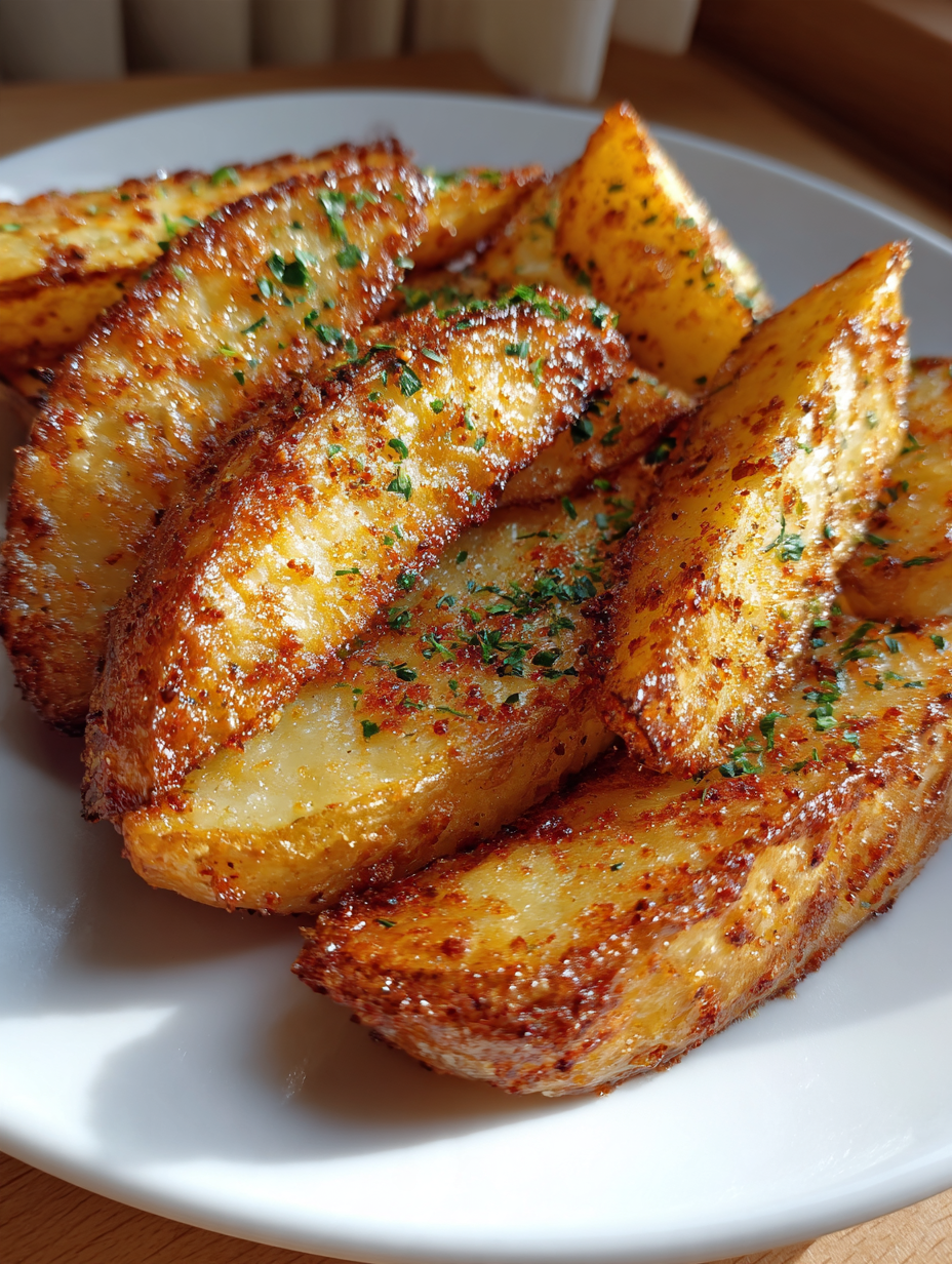 Airfryer Kartoffel-Wedges – Extra Würzig: Einfach und lecker zubereitet