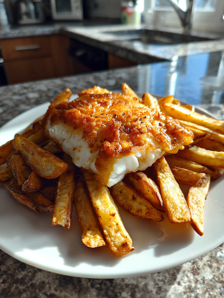 Airfryer Knuspriger Fish and Chips: Einfaches und köstliches Rezept