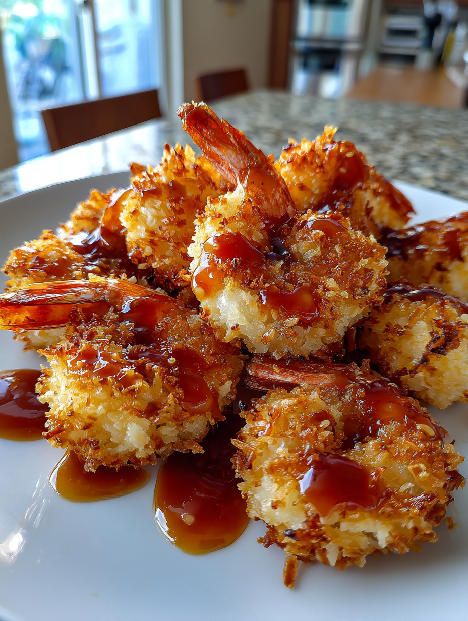 Airfryer Kokosgarnelen mit süßer Chilisauce: Einfach und lecker genießen