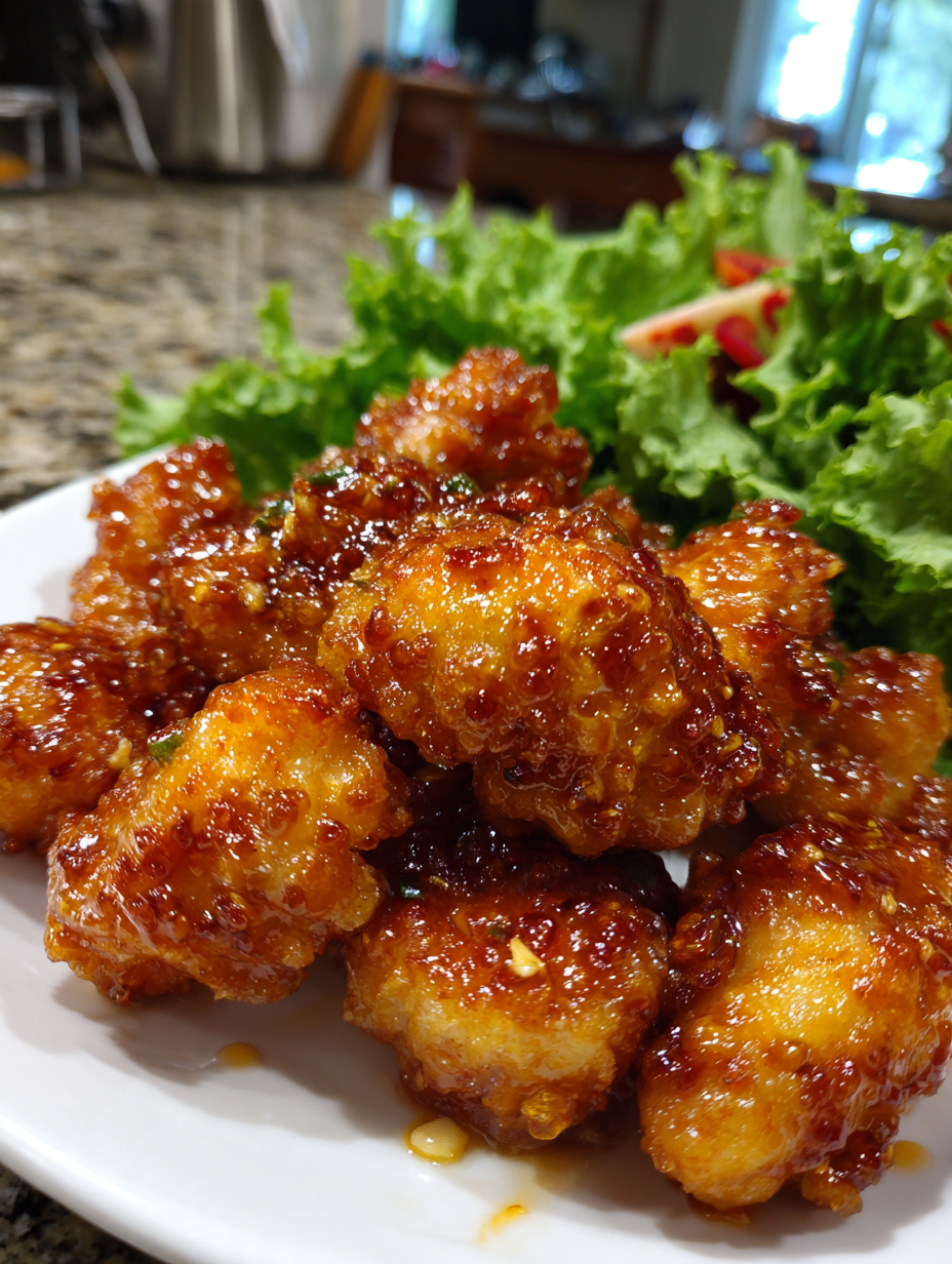 Airfryer Koreanisches Fried Chicken: Einfach knusprig und lecker