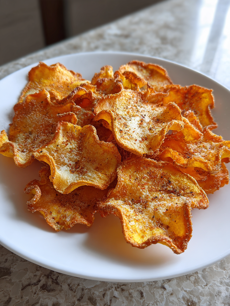 Airfryer Kürbis-Chips für Halloween: Einfach und lecker genießen