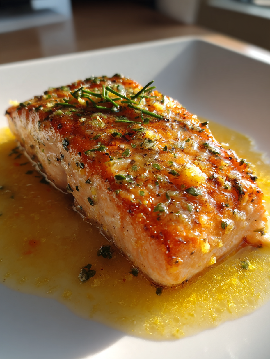 Airfryer Lachsfilet mit Zitronenbutter: Einfach und lecker zubereitet