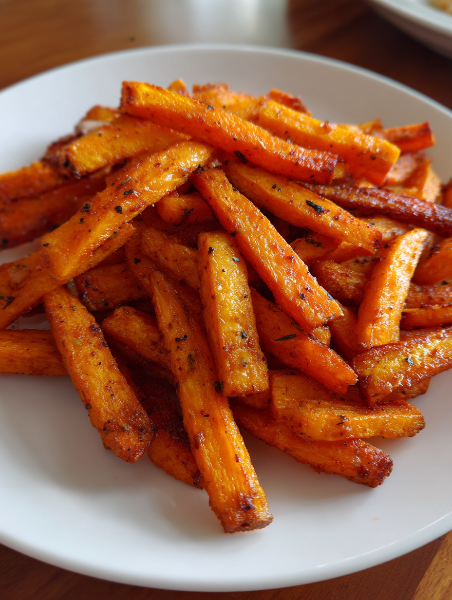 Airfryer Möhren-Pommes (Karottenpommes): Einfaches und köstliches Rezept