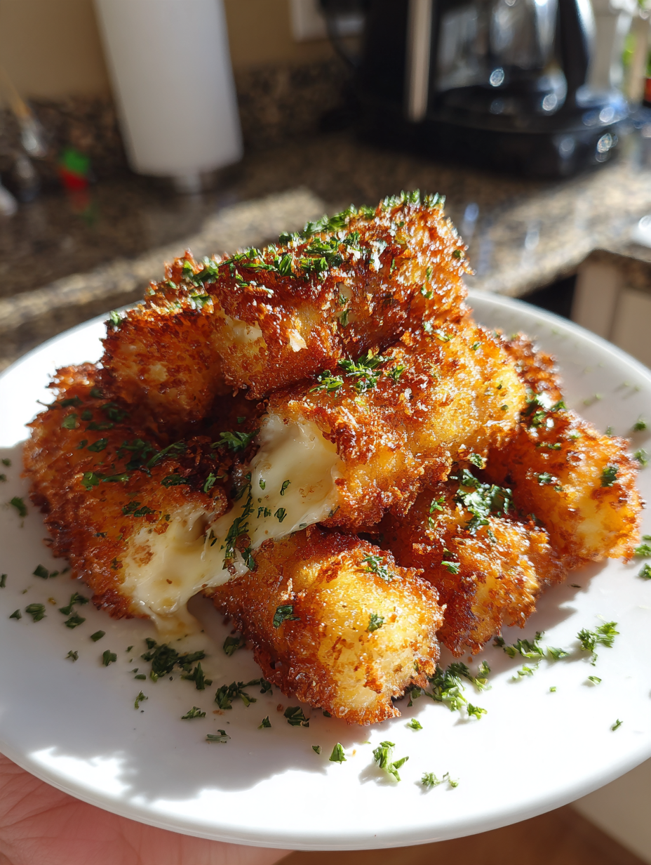 Airfryer Mozzarella Sticks Rezept: Einfach und köstlich zubereitet