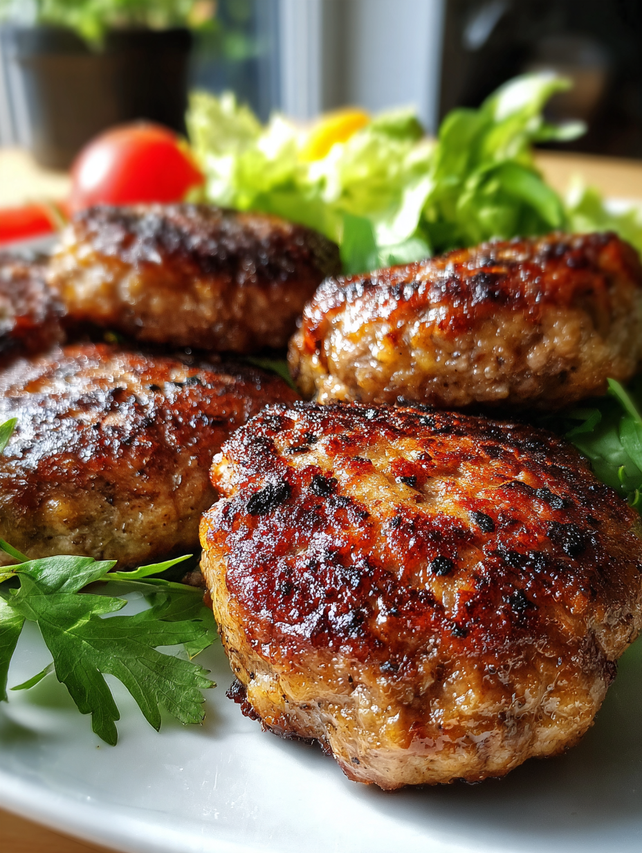 Airfryer Rinder-Burger Patties: Saftige und leckere Burger für jeden Anlass