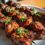 Airfryer Rindfleisch-Spieße: Einfaches Rezept für saftige Spieße