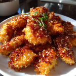 Airfryer Sesam-Hähnchen Rezept: Einfach und lecker zubereitet