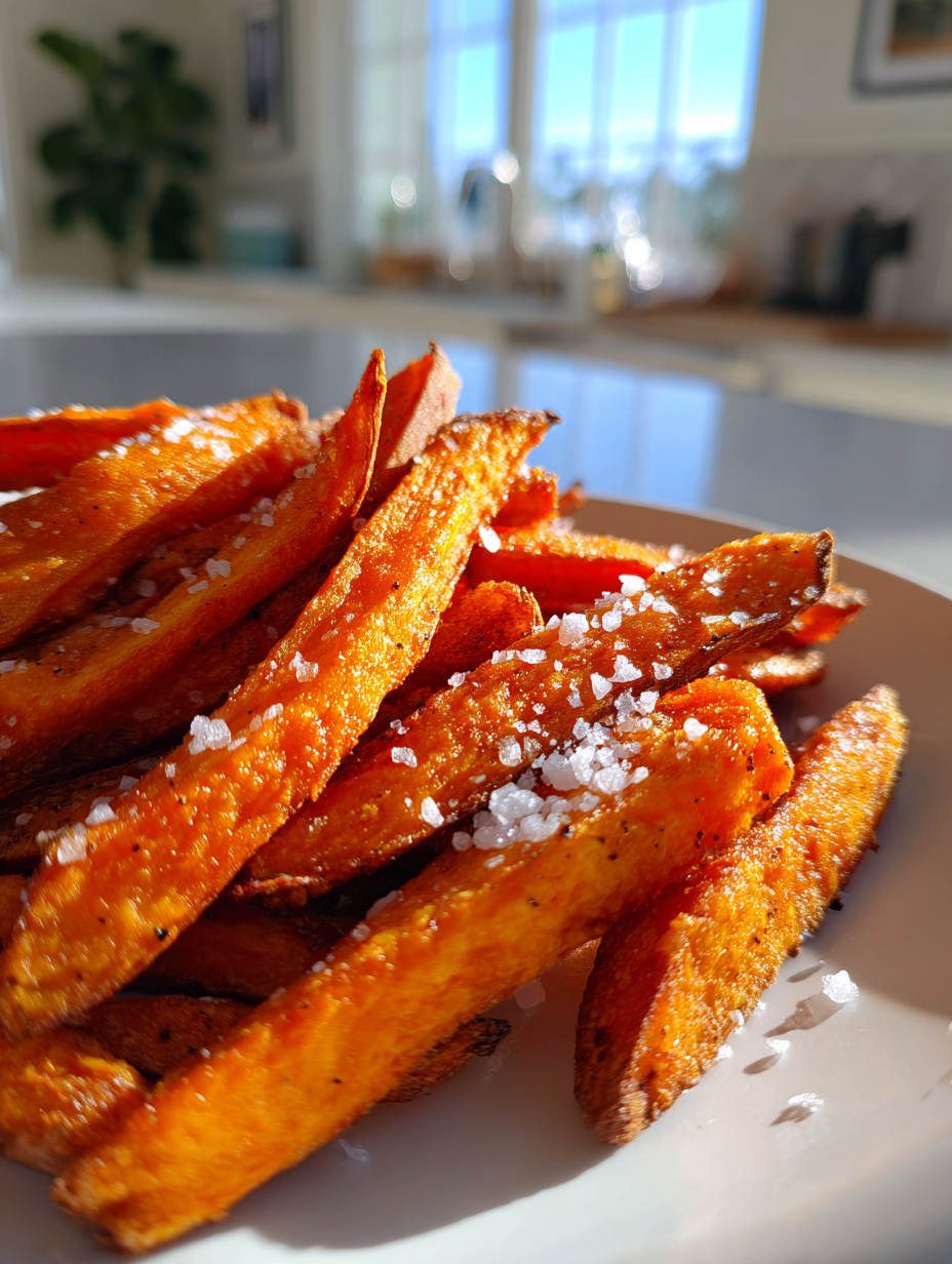 Airfryer Süßkartoffelpommes – Knusprig & Gesund: Einfach und Lecker