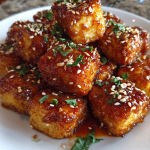 Airfryer Tofu Bites mit Sesam-Glasur: Einfach und köstlich zubereitet