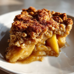 Apfel-Zimt-Crumble mit Haferflocken: Einfaches und köstliches Dessert