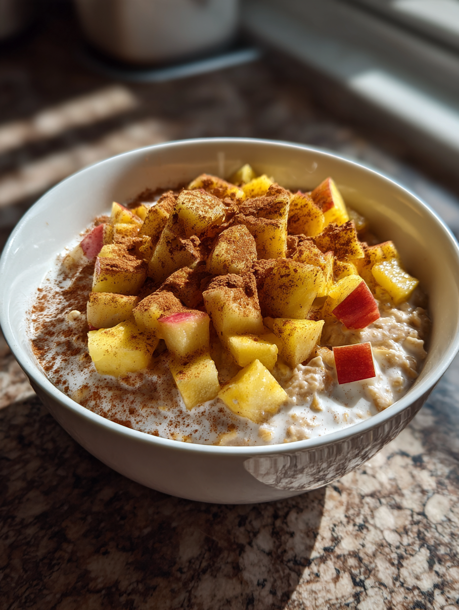 Apfel-Zimt Overnight Oats: Ein einfaches und köstliches Frühstück