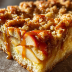 Karamell-Apfel-Streuselkuchen: Ein einfaches und köstliches Rezept