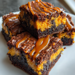 Kürbis-Karamell-Brownies Rezept: Ein einfaches und köstliches Dessert