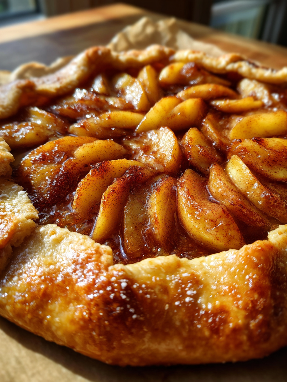 Zimt-Apfel-Galette Rezept: Ein einfaches und leckeres Dessert